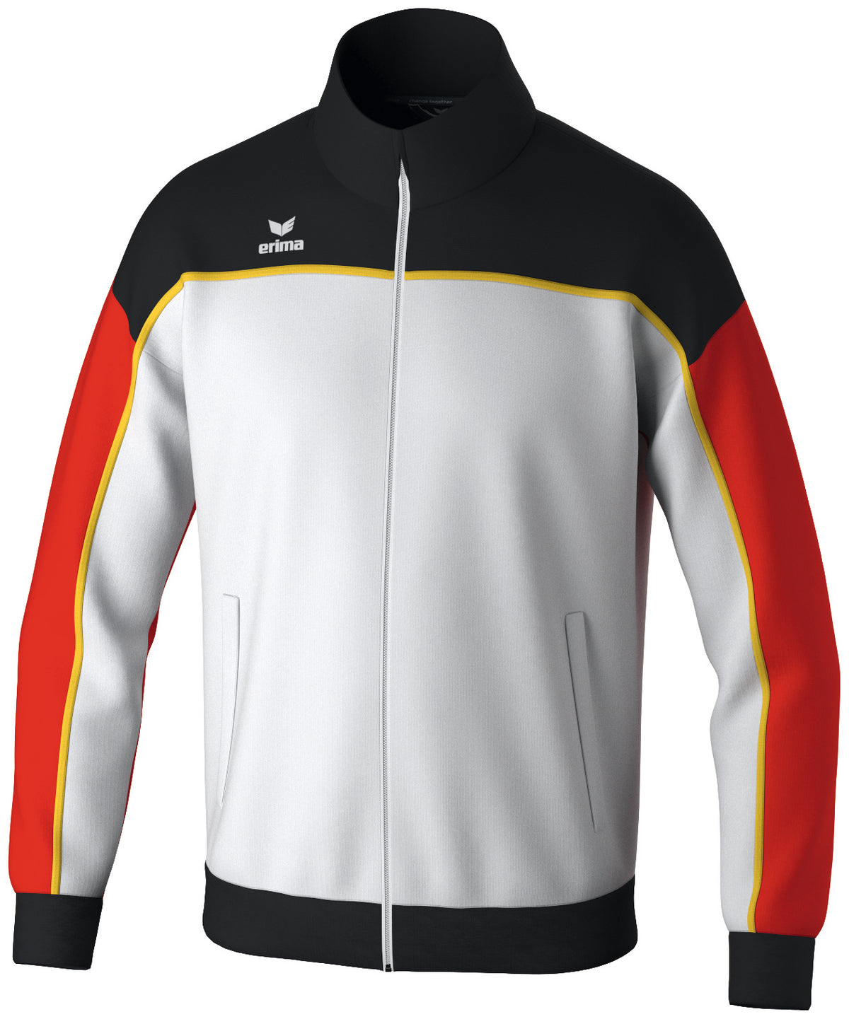CHANGE by erima Trainingsjacke - white/black//weiß