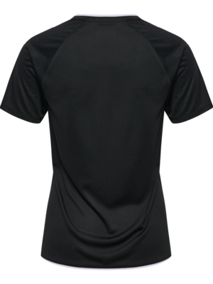 hmlCORE 2.0 JERSEY S/S WOMAN - 7691/TRUE BLUE/WHIT