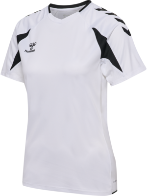 hmlCORE 2.0 JERSEY S/S WOMAN - 7691/TRUE BLUE/WHIT
