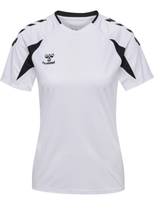 hmlCORE 2.0 JERSEY S/S WOMAN - 7691/TRUE BLUE/WHIT