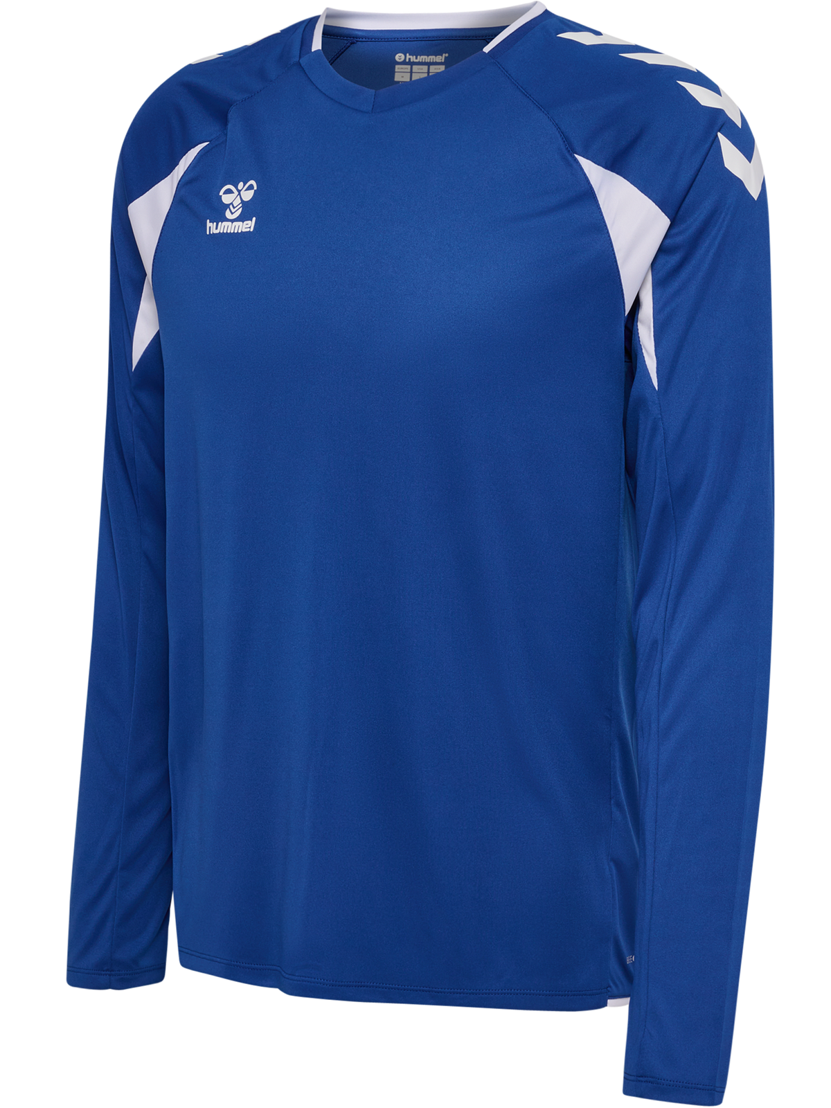 hmlCORE 2.0 JERSEY L/S - 7691/TRUE BLUE/WHITE