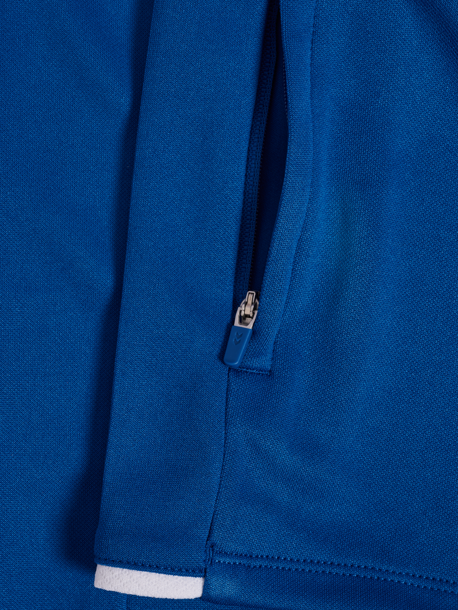 hmlCORE 2.0 ZIP HOODIE KIDS - 7691/TRUE BLUE/WHITE