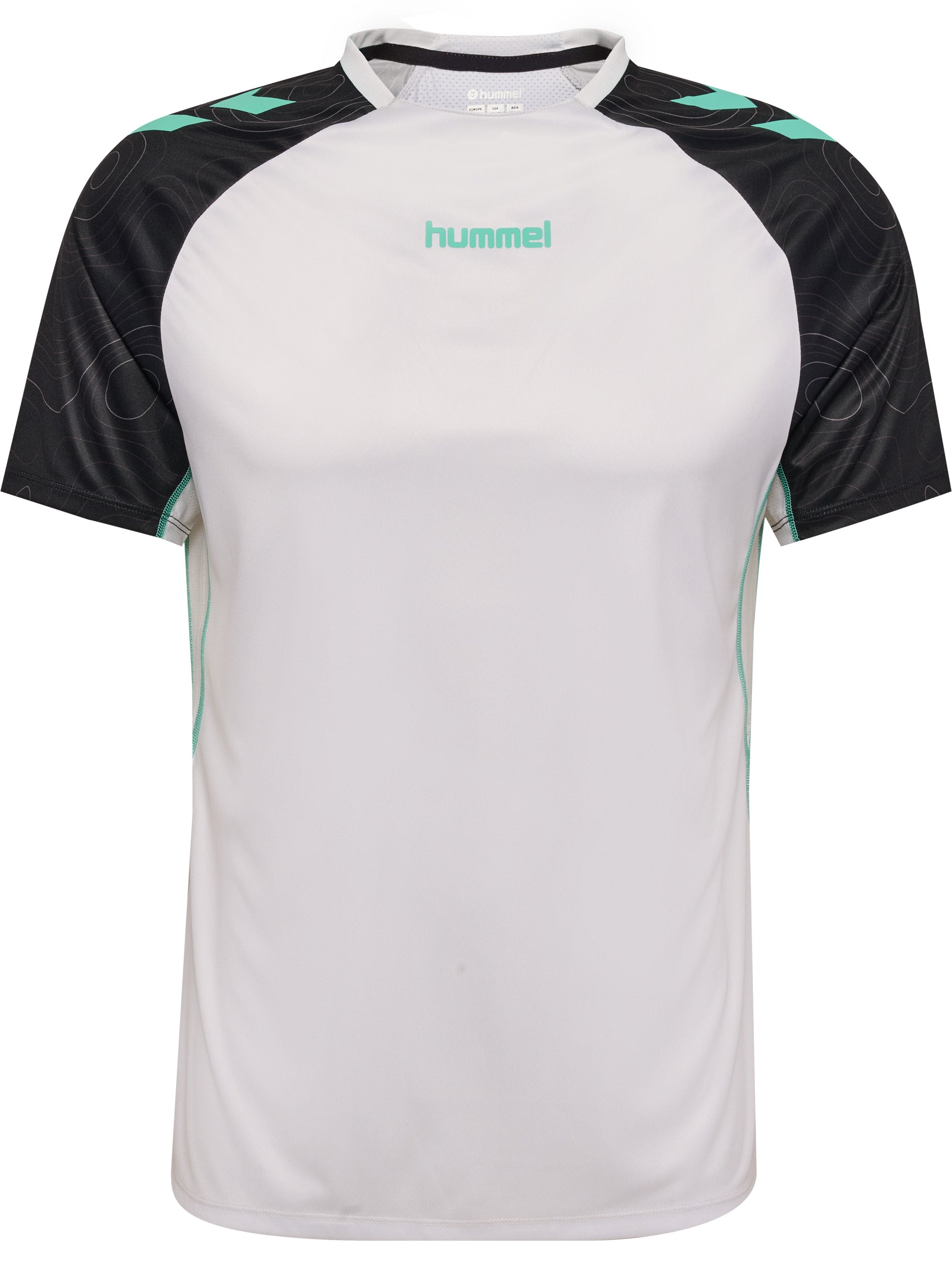 hmlBLAZE 2.0 TRAINING JERSEY S/S - 2784/BLACK/POOL