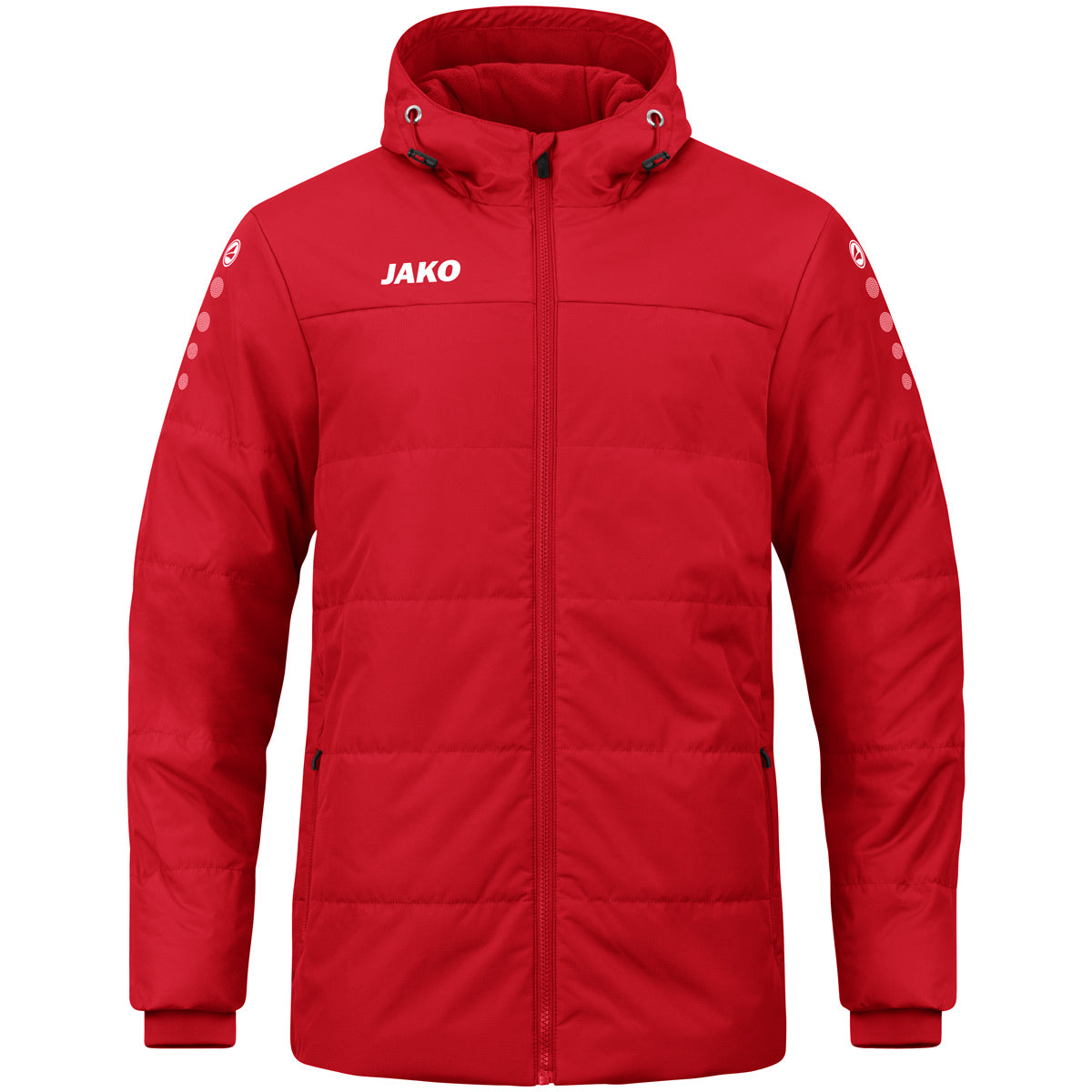 Coachjacke Team mit Kapuze Fussball Jacken