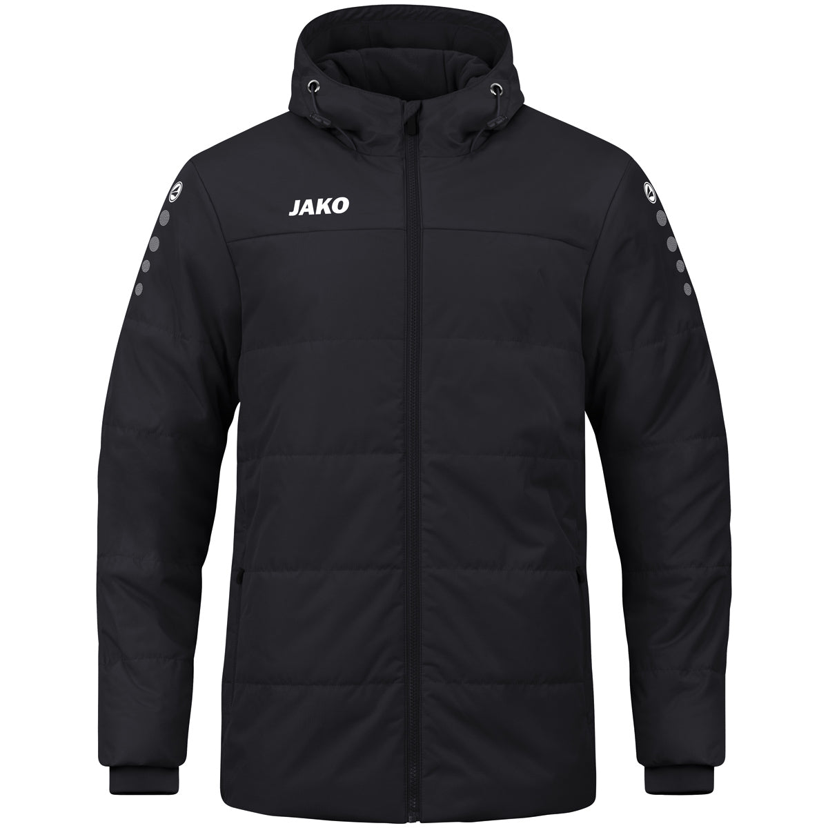 Coachjacke Team mit Kapuze Fussball Jacken