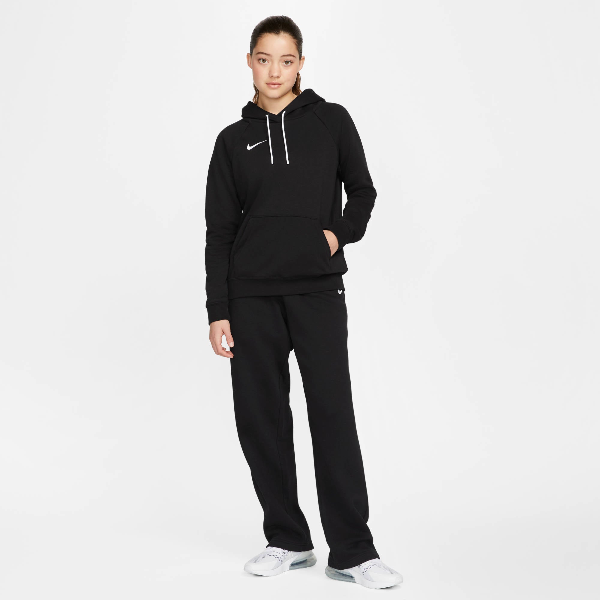 W NK FLC PARK20 PO HOODIE