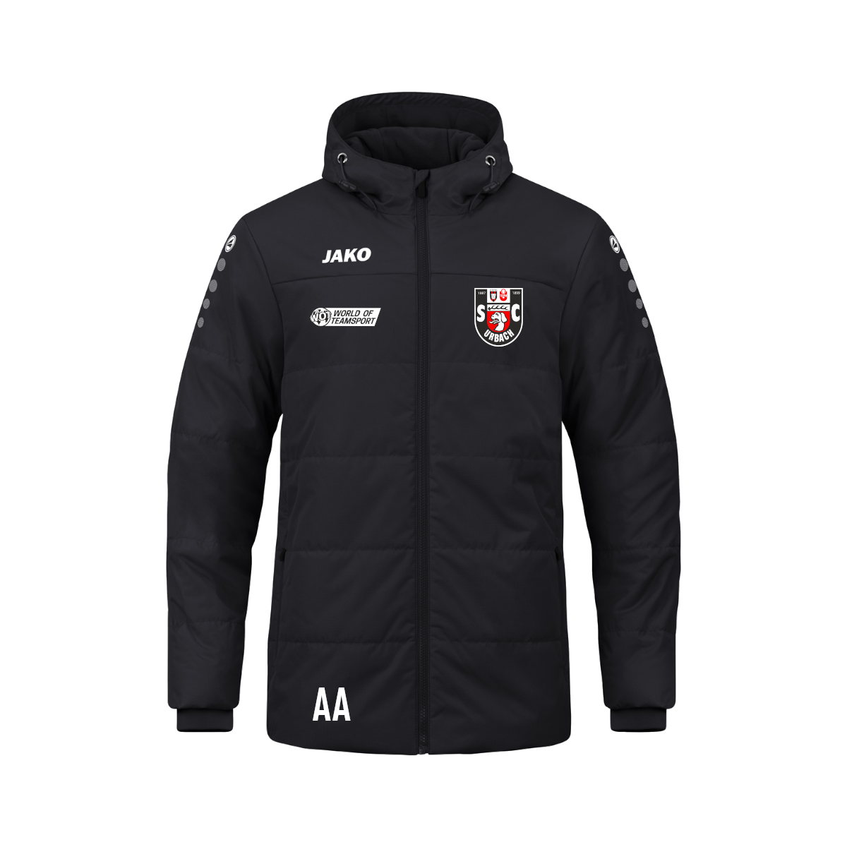 JAKO Coachjacke Team mit Kapuze SC Urbach Herren