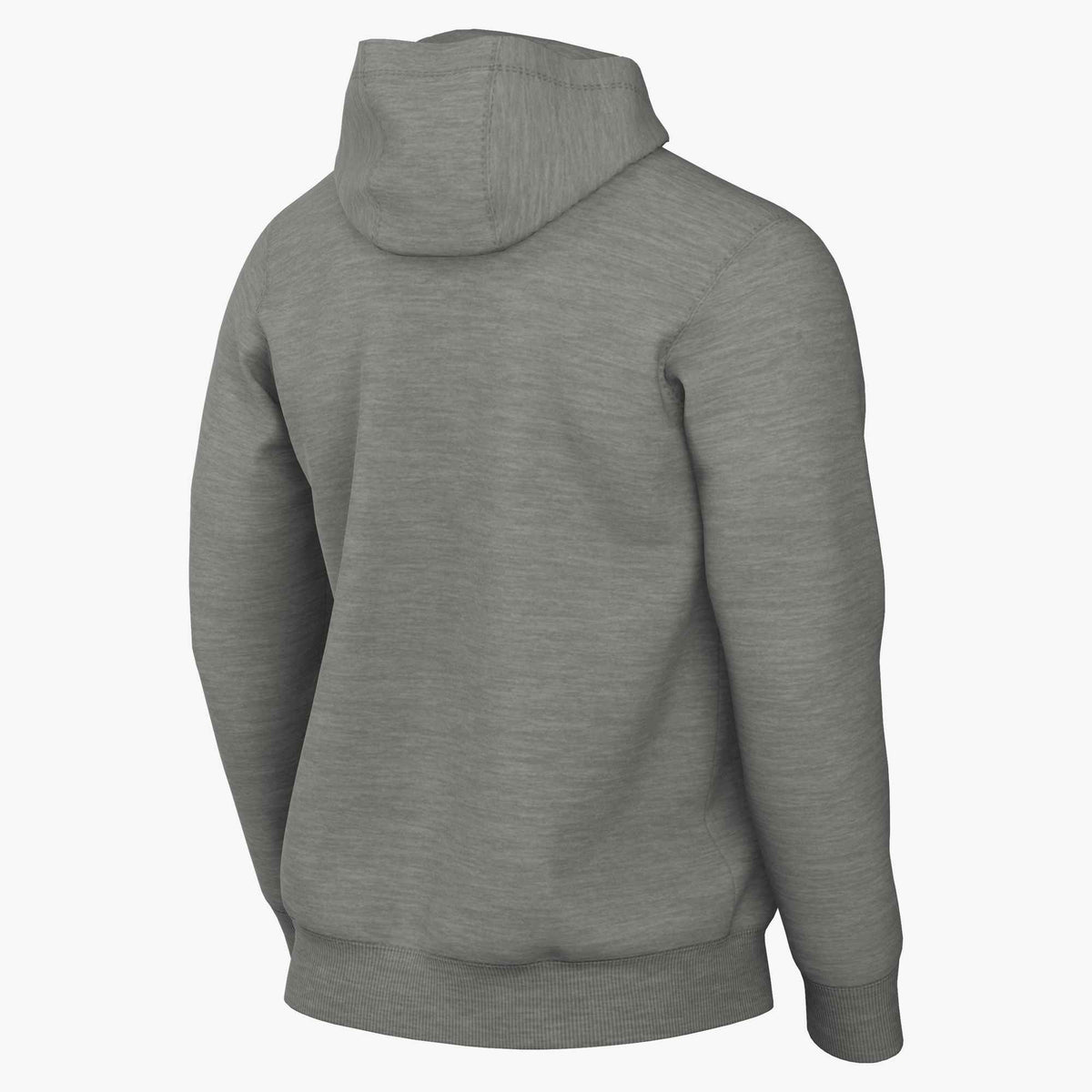 M NK PARK26 FLC PO HOODIE - 063/DK GREY HEATHER/BL
