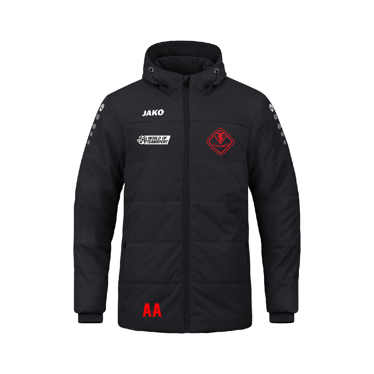 JAKO Coachjacke Team mit Kapuze TSV Lichtenwald