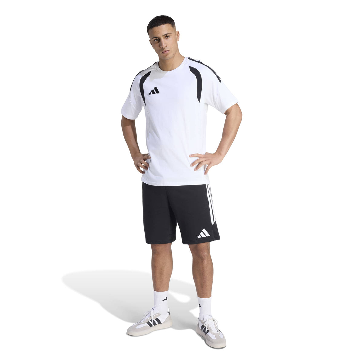TIRO26L SW TEE - 001A/WHITE/BLACK