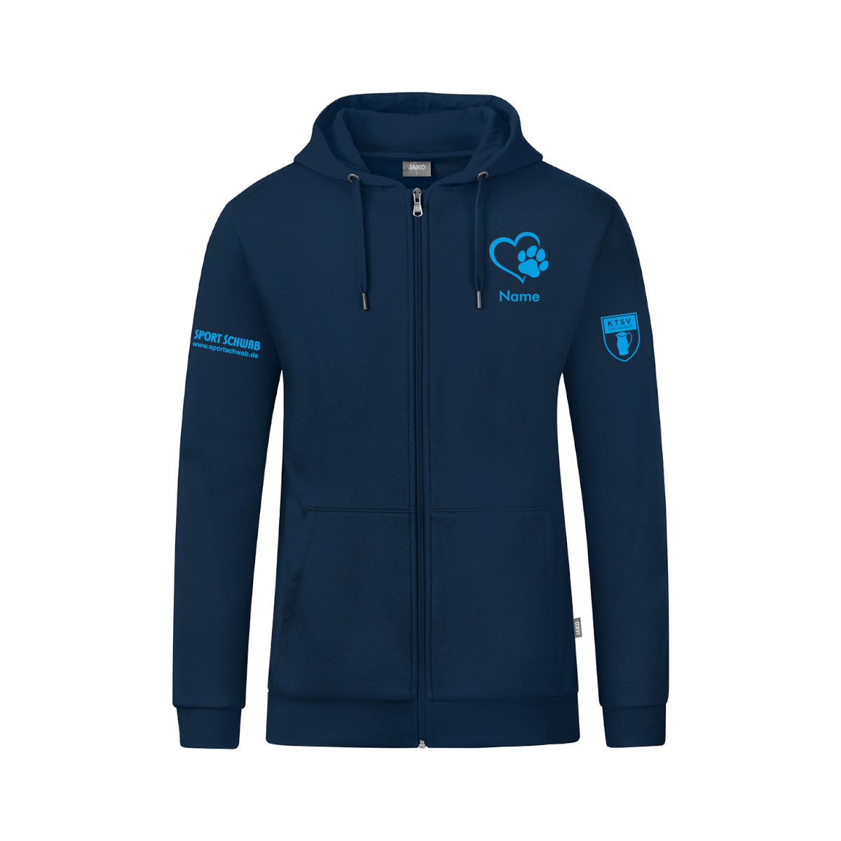 Kapuzenjacke Hundeverein KTSV Hösslinswart
