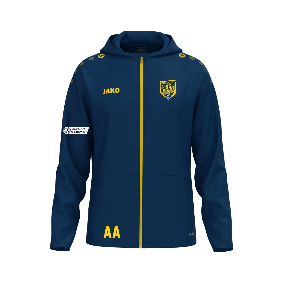 Kapuzenjacke One SC Korb Jugendakademie