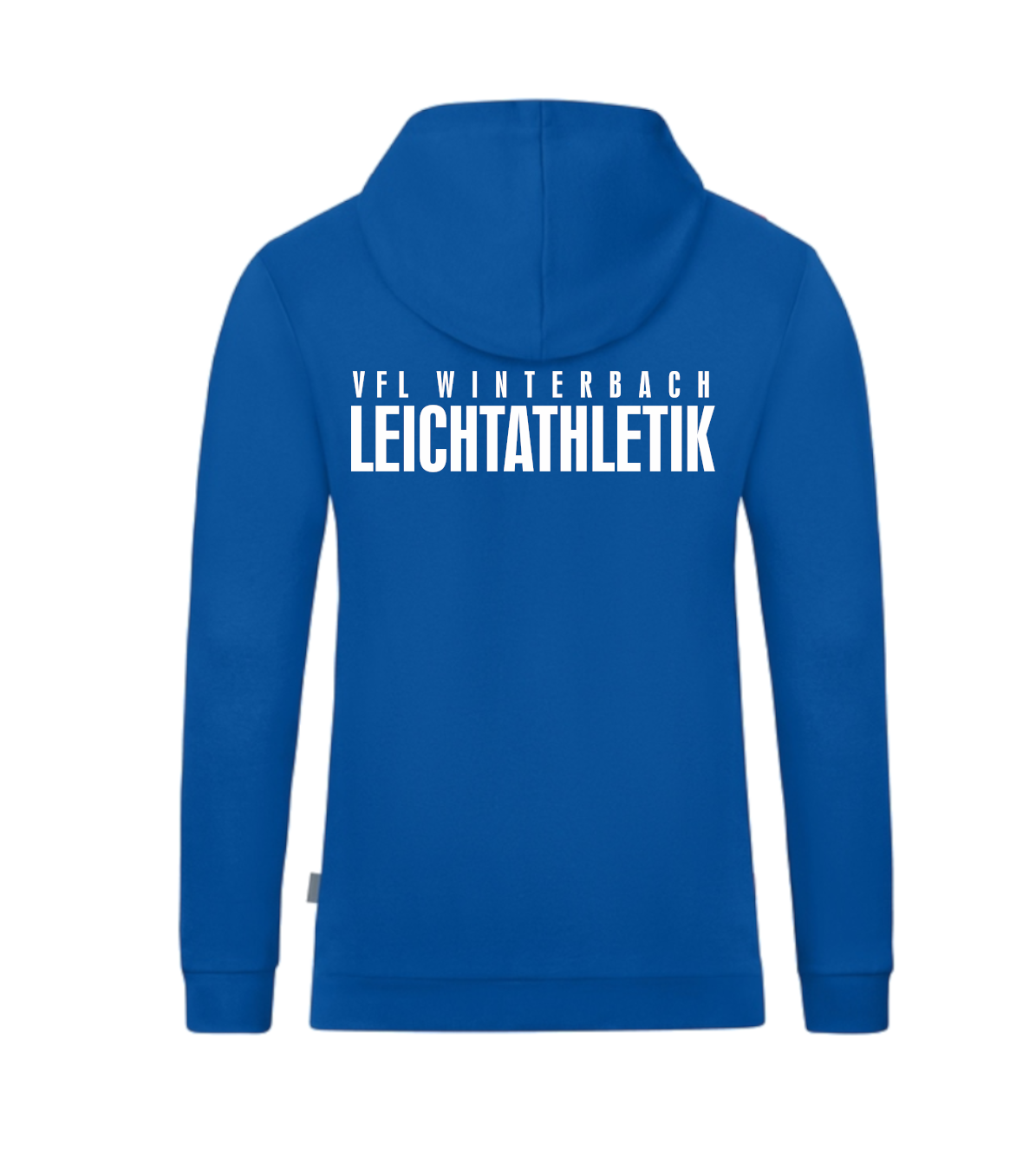 Kapuzensweat Organic Blau VfL Winterbach Leichtathletik