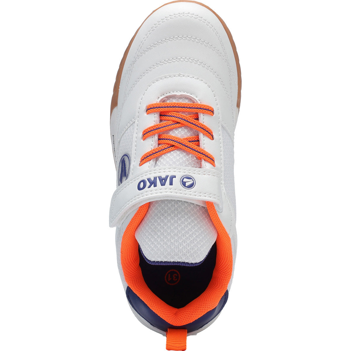 Jako Sportschuh Iconrush Id Junior - weiß/neonorange/sportroyal