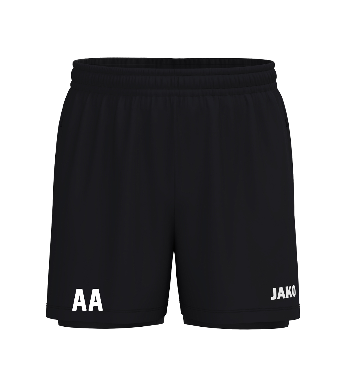2-in-1 Short One Schwarz SGOS Fußball