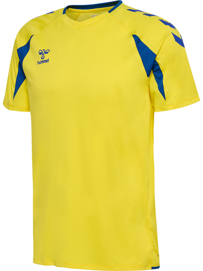 hmlCORE 2.0 JERSEY S/S - 5139/BLAZING YELLOW/TRUE