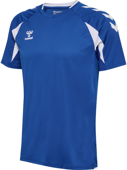 hmlCORE 2.0 JERSEY S/S - 7691/TRUE BLUE/WHITE