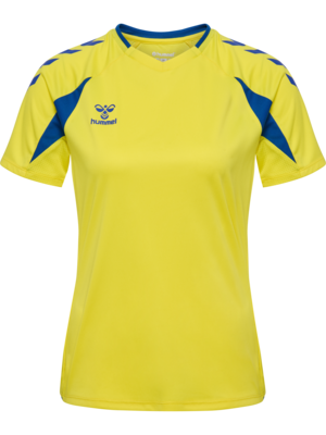 hmlCORE 2.0 JERSEY S/S WOMAN - 9124/WHITE/BLACK