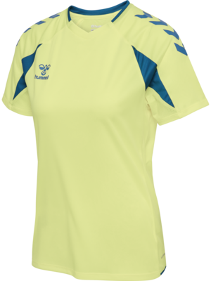 hmlCORE 2.0 JERSEY S/S WOMAN - 9124/WHITE/BLACK