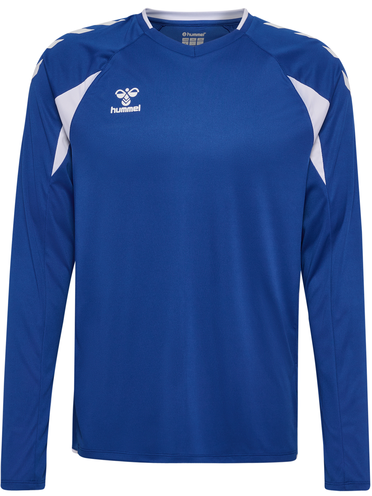 hmlCORE 2.0 JERSEY L/S - 7691/TRUE BLUE/WHITE