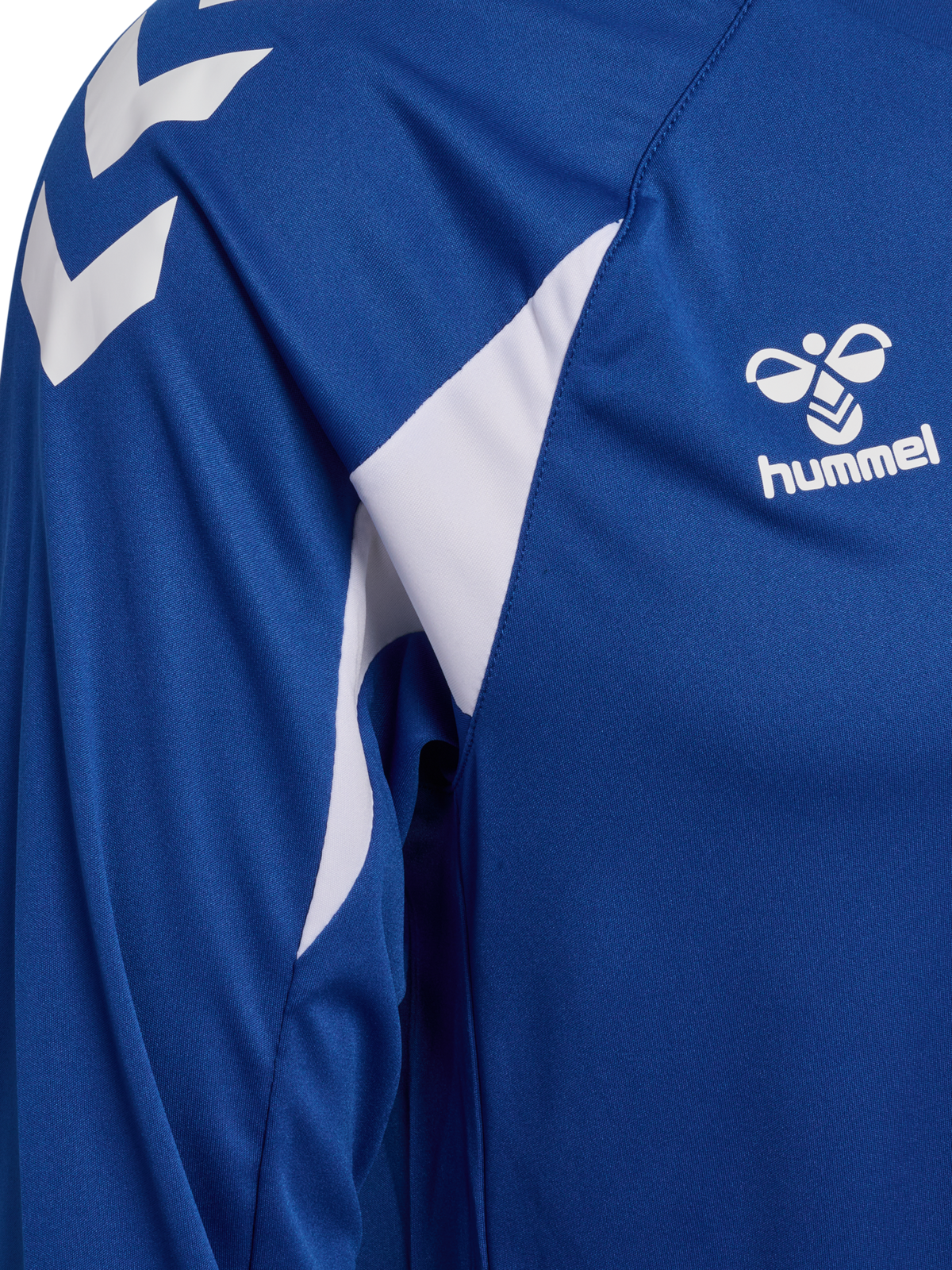 hmlCORE 2.0 JERSEY L/S - 7691/TRUE BLUE/WHITE