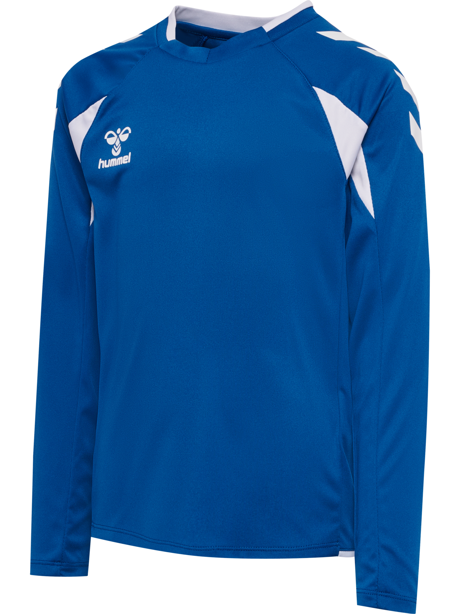 hmlCORE 2.0 JERSEY L/S KIDS - 7691/TRUE BLUE/WHITE