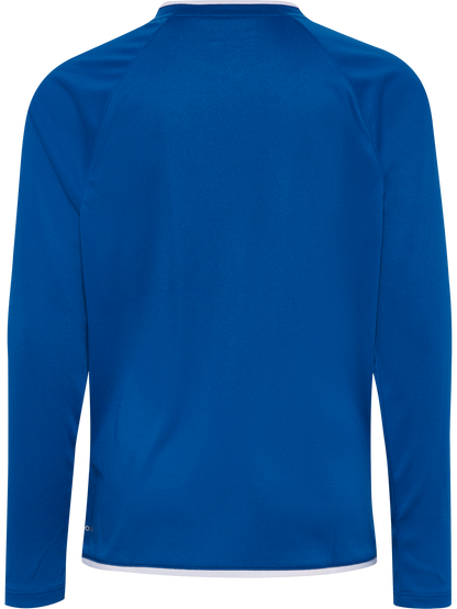 hmlCORE 2.0 JERSEY L/S KIDS - 7691/TRUE BLUE/WHITE