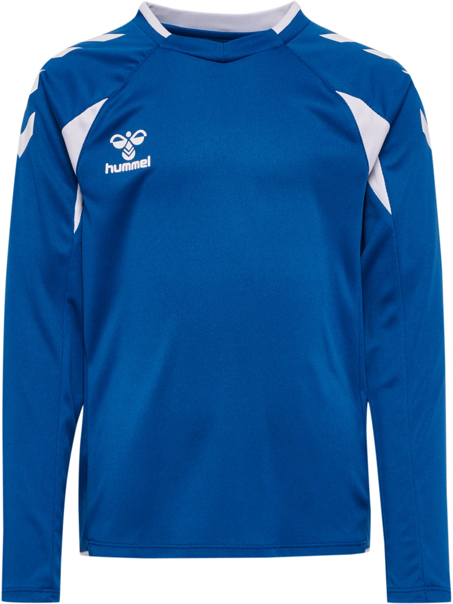 hmlCORE 2.0 JERSEY L/S KIDS - 7691/TRUE BLUE/WHITE