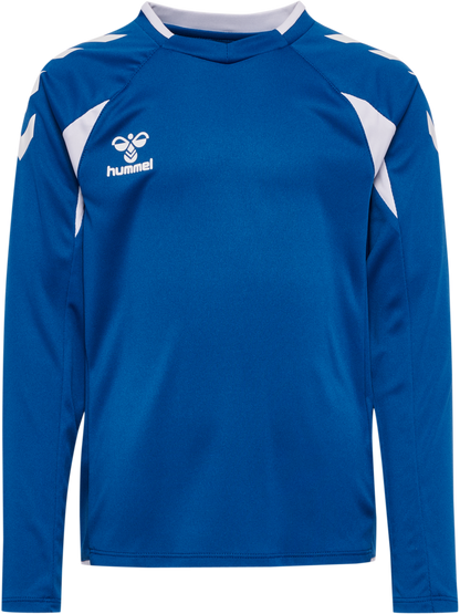 hmlCORE 2.0 JERSEY L/S KIDS - 7691/TRUE BLUE/WHITE