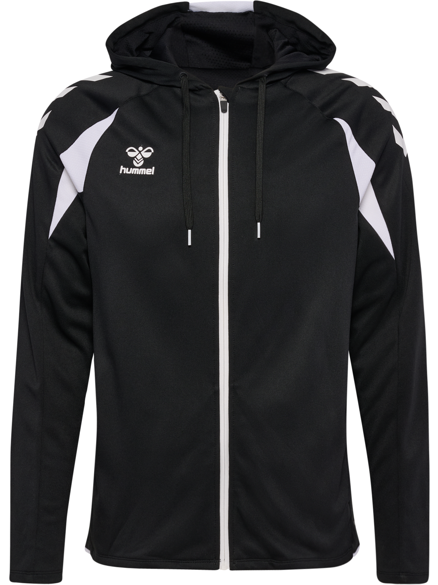 hmlCORE 2.0 ZIP HOODIE - 7691/TRUE BLUE/WHITE