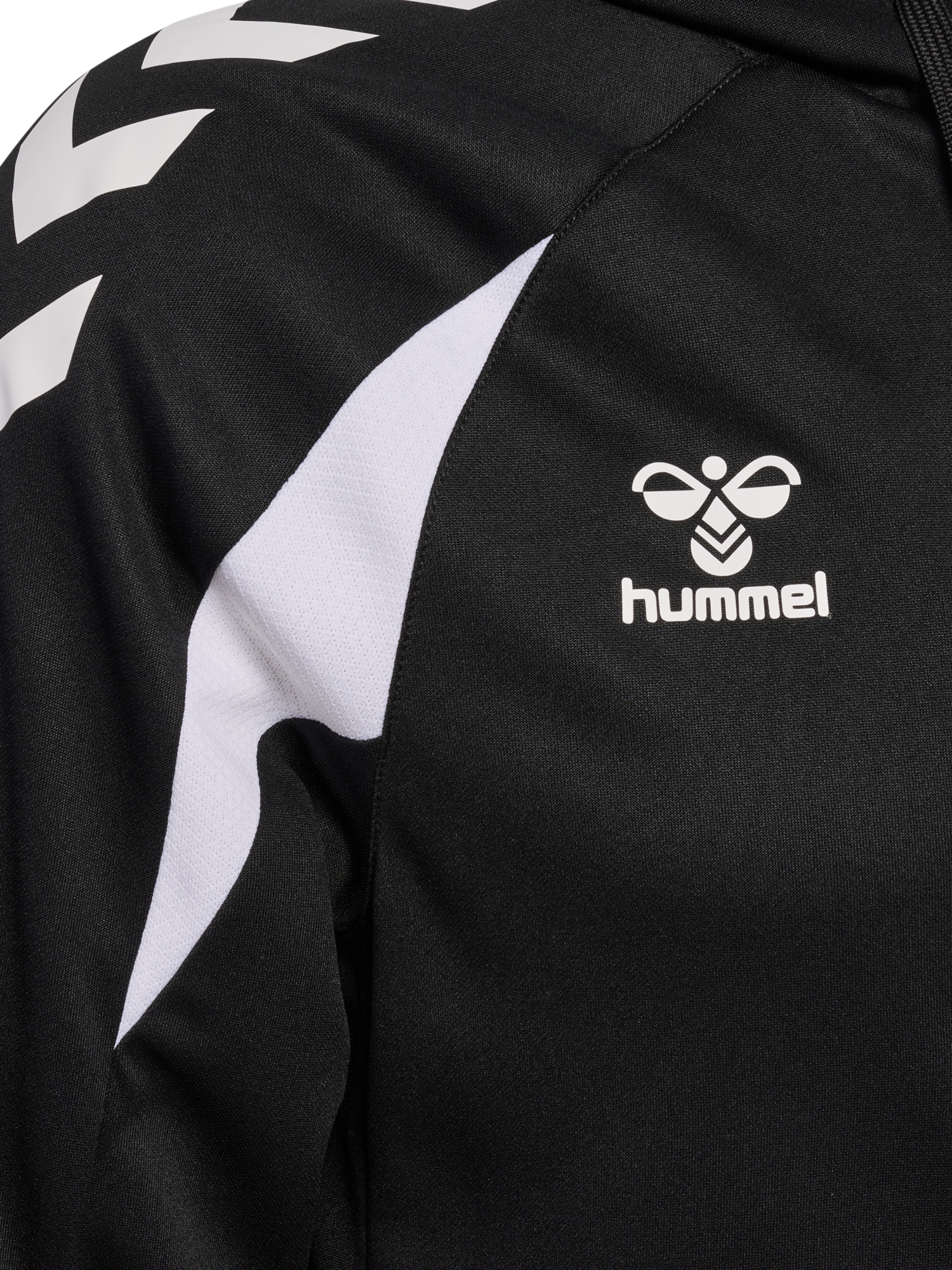 hmlCORE 2.0 ZIP HOODIE - 7691/TRUE BLUE/WHITE