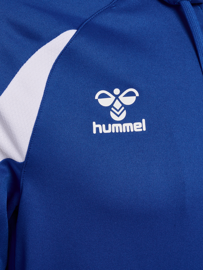 hmlCORE 2.0 ZIP HOODIE - 7691/TRUE BLUE/WHITE