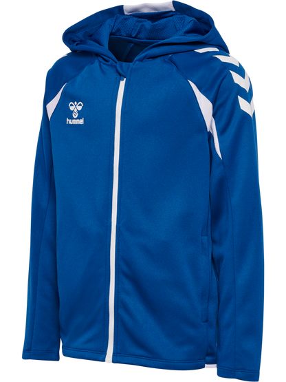 hmlCORE 2.0 ZIP HOODIE KIDS - 7691/TRUE BLUE/WHITE