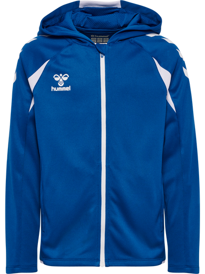 hmlCORE 2.0 ZIP HOODIE KIDS - 7691/TRUE BLUE/WHITE