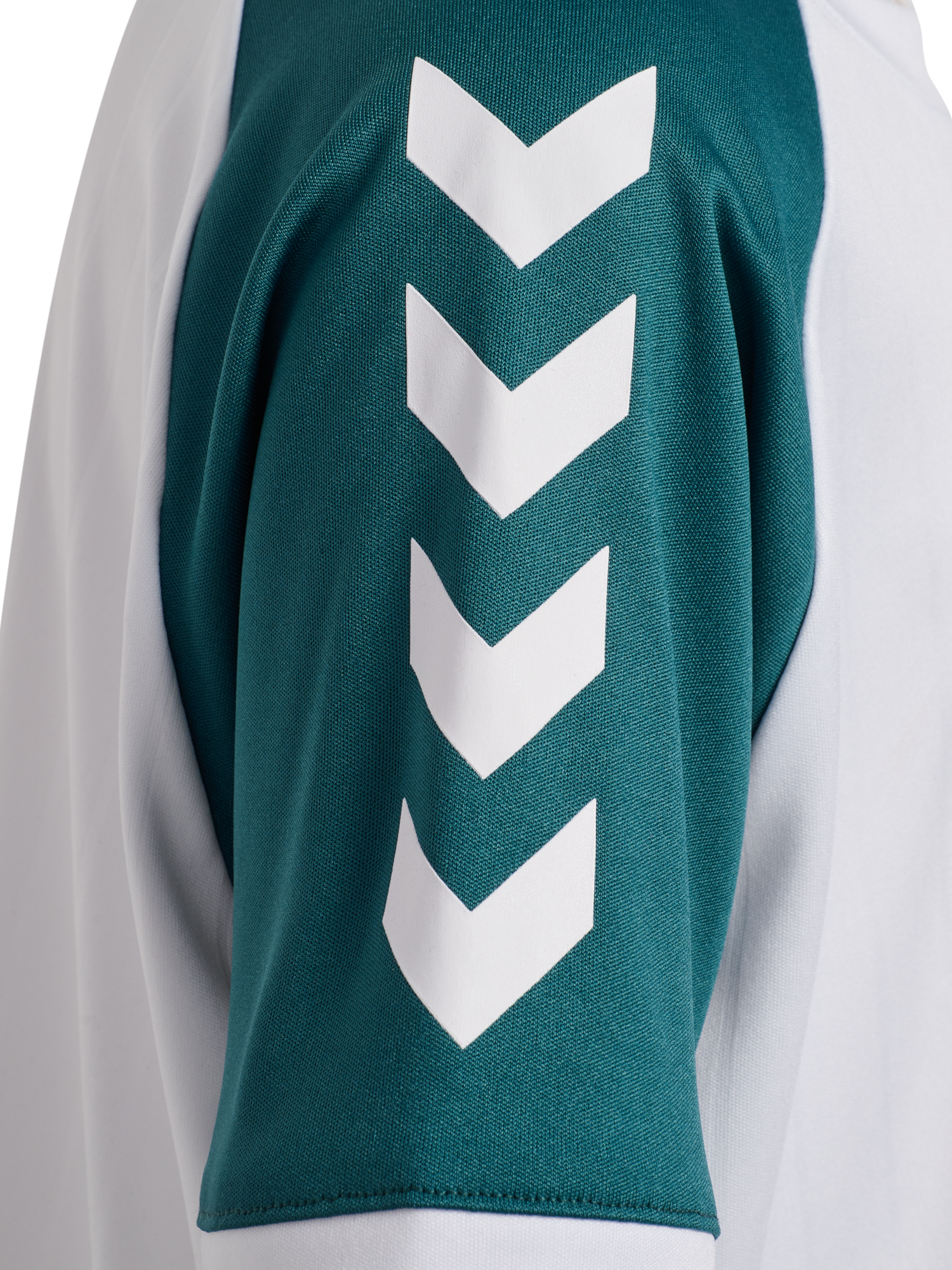 hmlJR STRIPE T-SHIRT S/S - 9001/WHITE