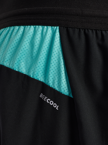 hmlBLAZE 2.0 TRAINING SHORTS - 2784/BLACK/POOL BLU