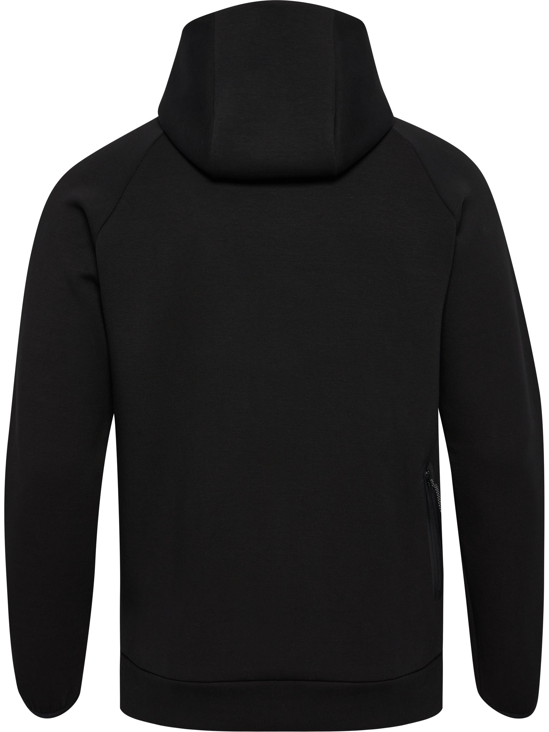 hmlTECH FLEECE REGULAR ZIP HOODIE - BLACK - 2XL