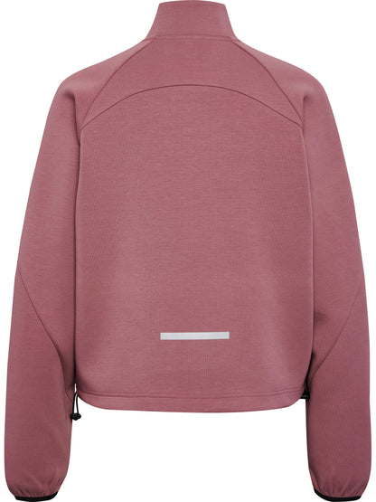 hmlTECH FLEECE WOMEN BOXY HALF ZIP