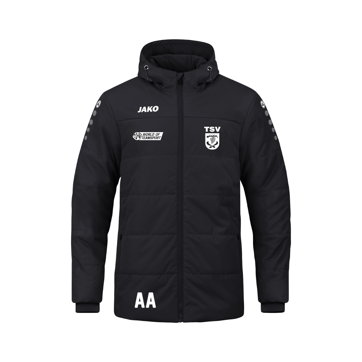 JAKO Coachjacke Team mit Kapuze