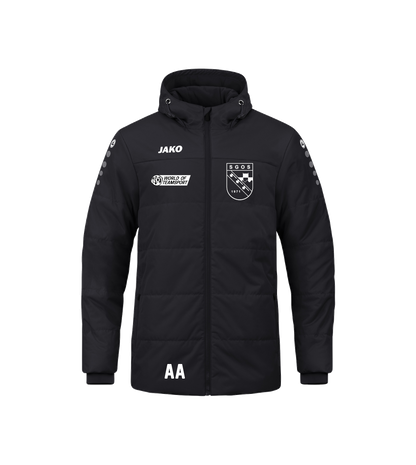 Coachjacke Team mit Kapuze SGOS Fußball Trainer