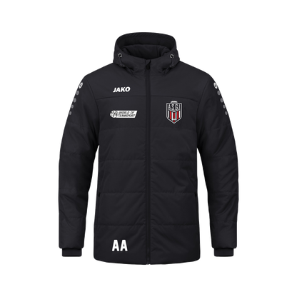 JAKO Coachjacke Team mit Kapuze ASGI Schorndorf