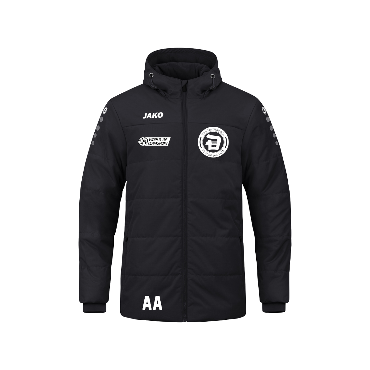 JAKO Coachjacke Team mit Kapuze TSV Deizisau Fußball Trainer