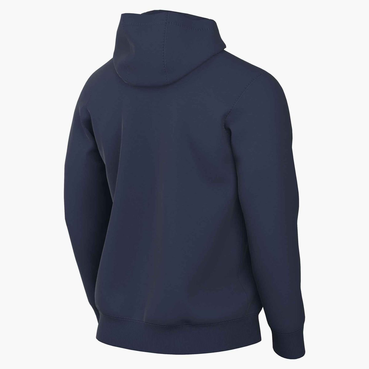 M NK PARK26 FLC PO HOODIE - 063/DK GREY HEATHER/BL