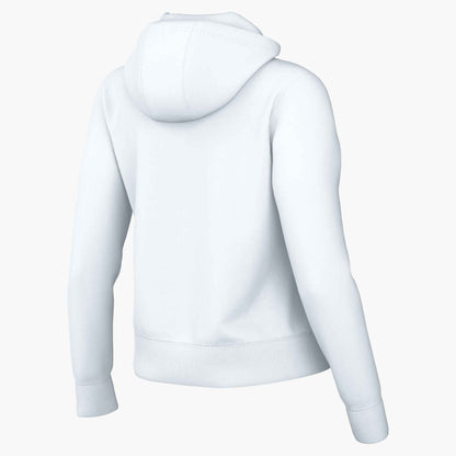 W NK PARK26 FLC PO HOODIE - 100/WHITE/BLACK
