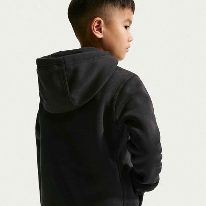 Y NK PARK26 FLC PO HOODIE - 071/CHARCOAL HEATHR/WH