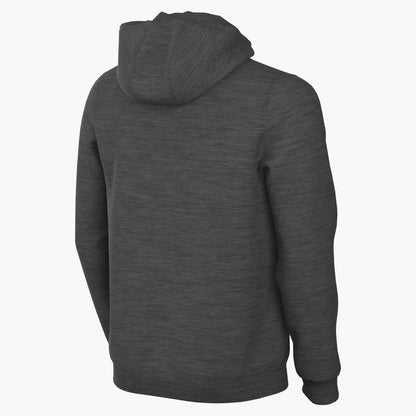 Y NK PARK26 FLC PO HOODIE - 071/CHARCOAL HEATHR/WH