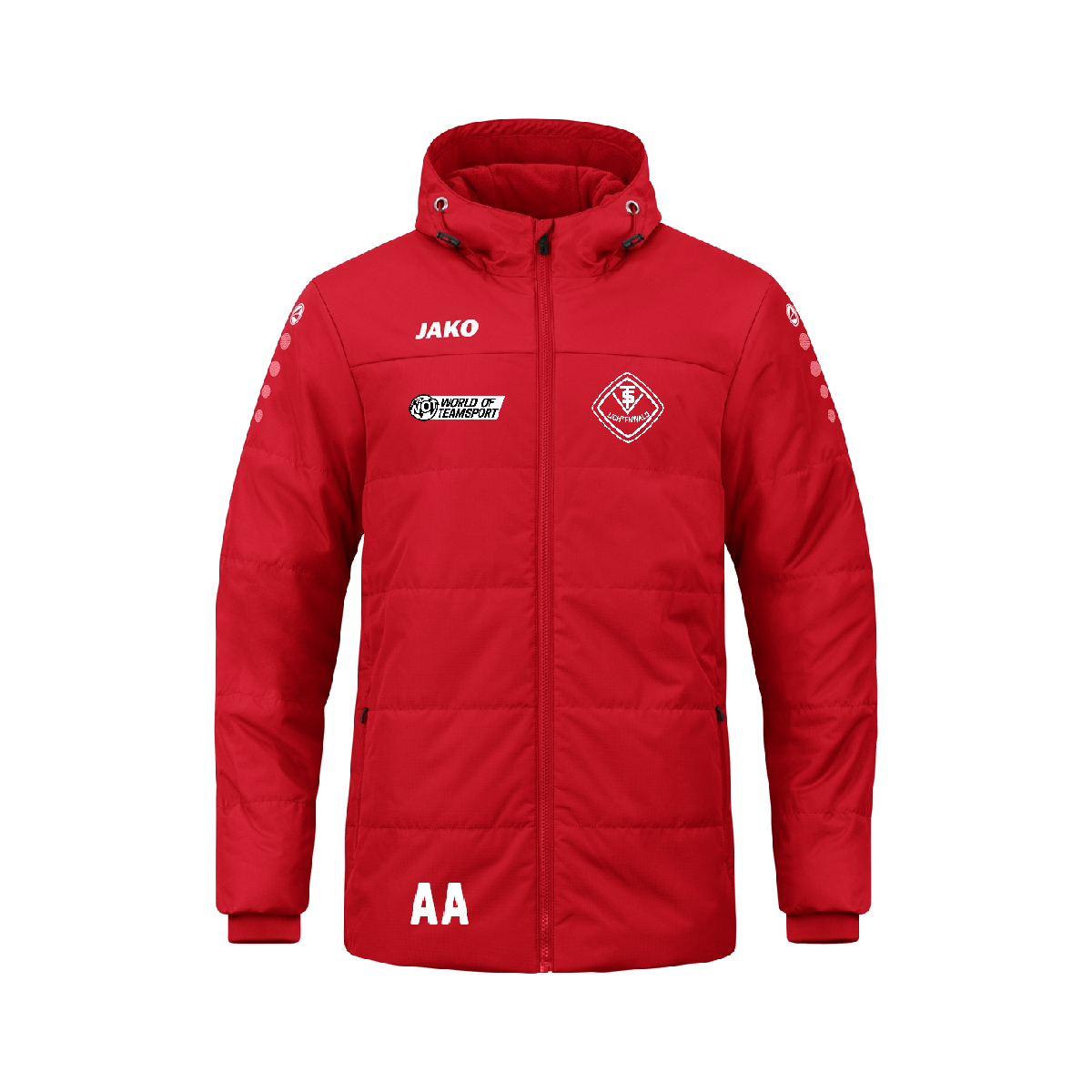 JAKO Coachjacke Team mit Kapuze TSV Lichtenwald