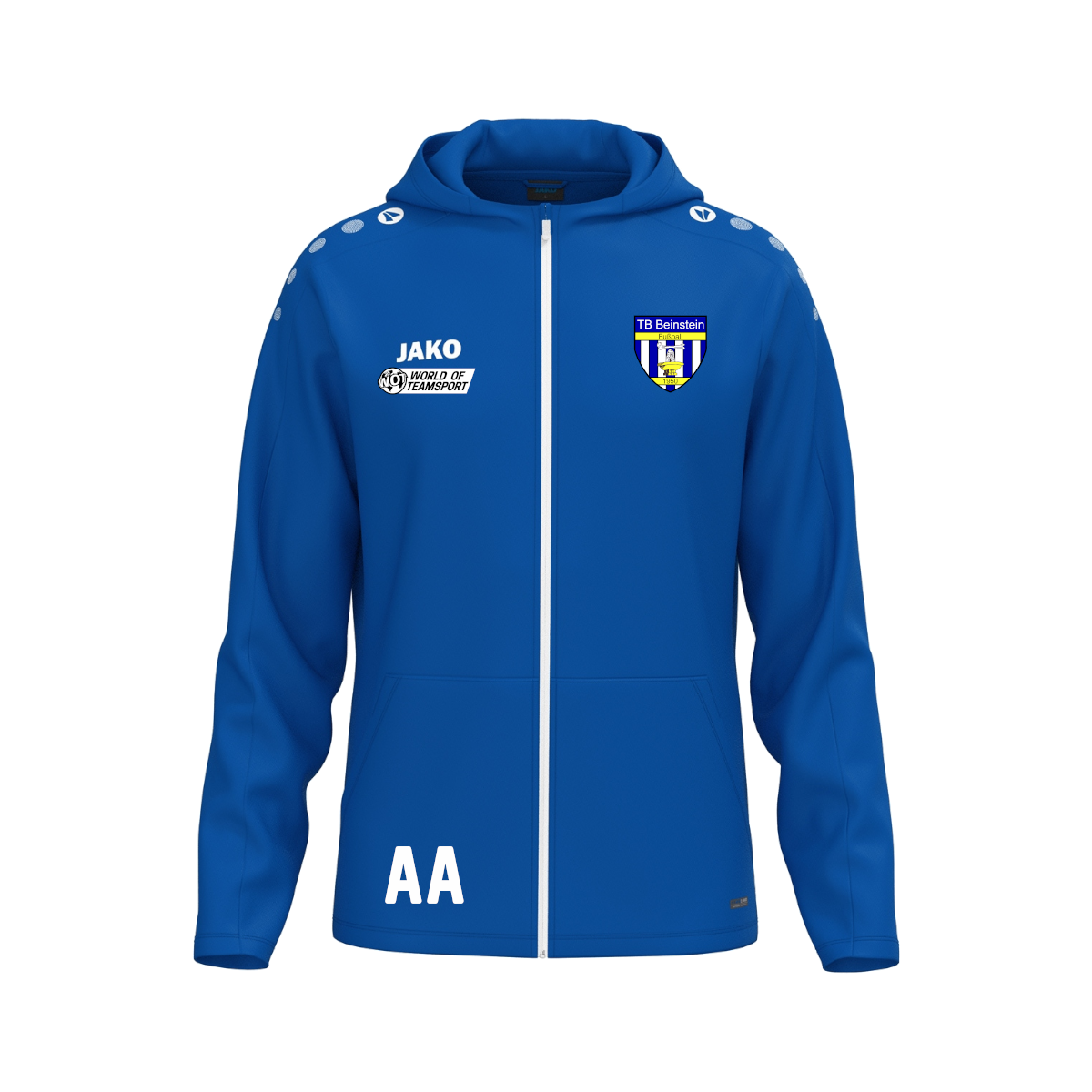 JAKO Kapuzenjacke One TB Beinstein Fußball