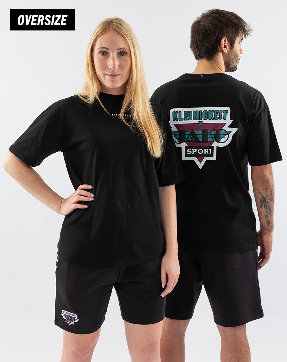 Jako Retroragendes T-Shirt - schwarz