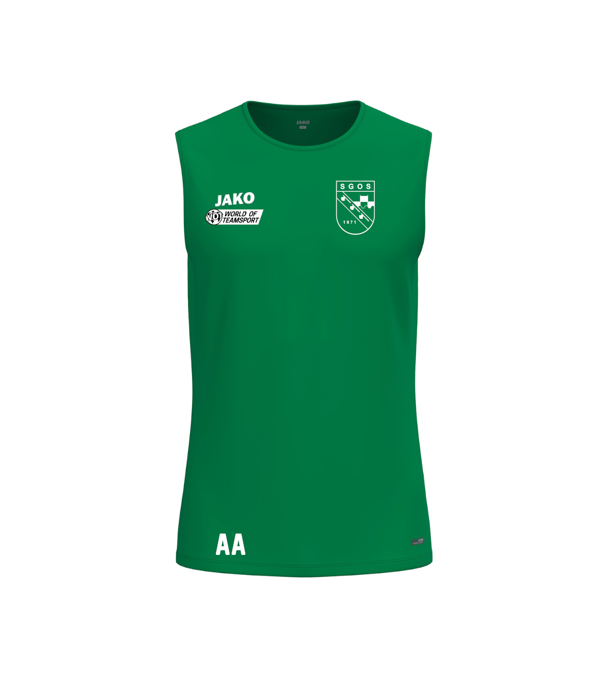 JAKO Tanktop One Grün SGOS Fußball